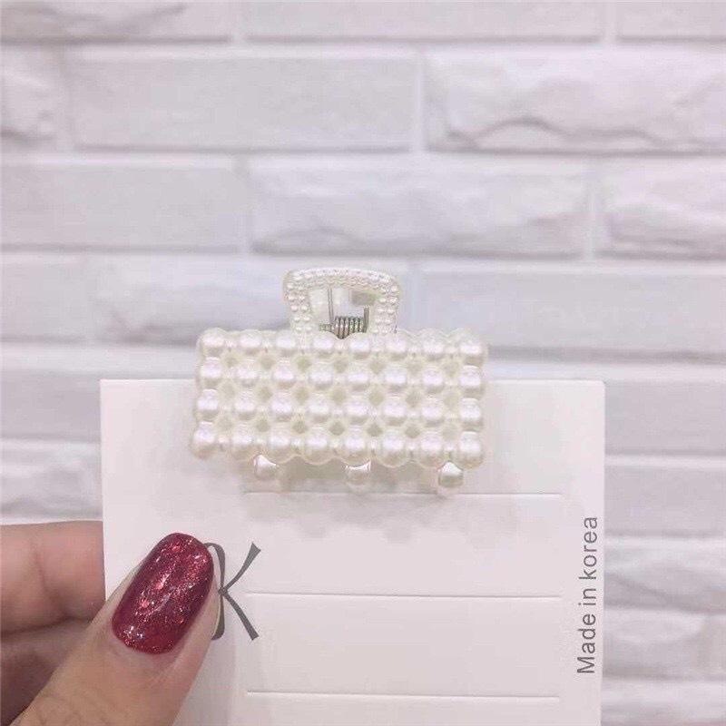 ️ Kẹp Tóc Đính Hạt Nhỏ Phong Cách Hàn Quốc Cho Nữ KT03
