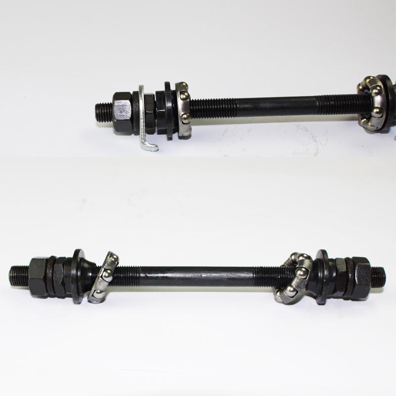 Giá thấp nhất xe đạp trục rắn phía trước và phía sau trục bóng hoa trống trục trục gá trục xe đạp leo núi thanh vít với giá đỡ hạt phụ kiện xe đẩy