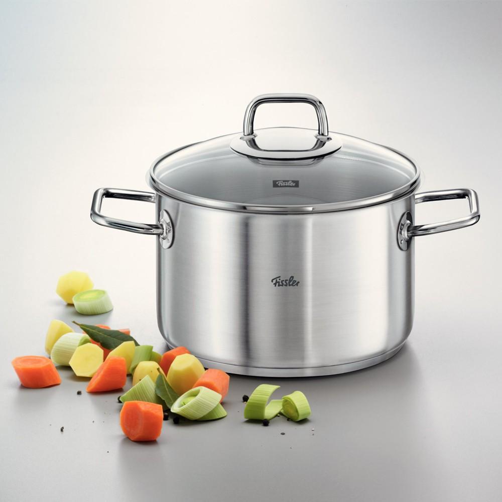 Bộ nồi inox cao cấp Fissler Viseo 4 món - Sản xuất tại Đức - Bảo hành chính hãng 12 tháng