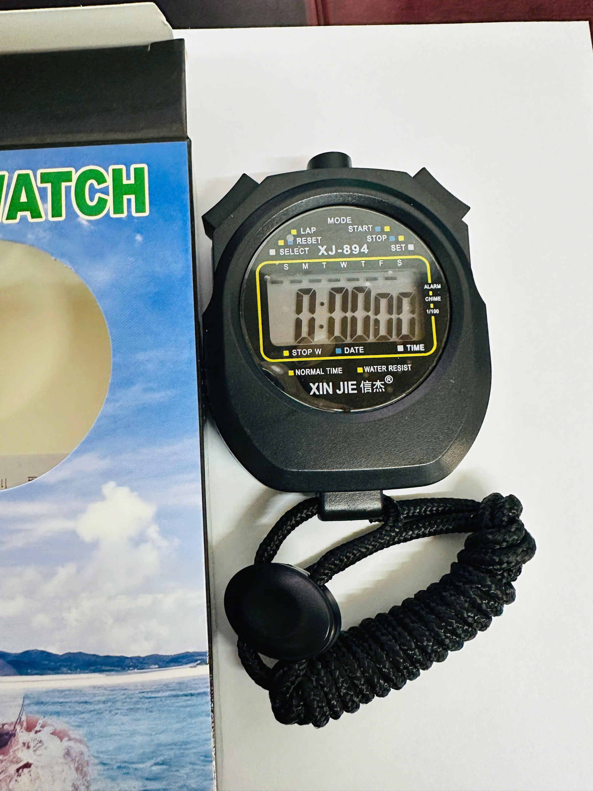 Đồng hồ bấm giâyXIN JIE XJ-894, bấm giờ thể thao 2 láp XIN JIE XJ-894 chính hãng giá Tốt nhất Tienphatsmart