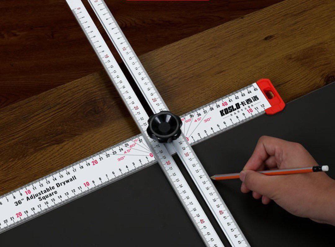 THƯỚC CHỮ T CỠ LỚN 60cm dùng trong thiết kế nội thất