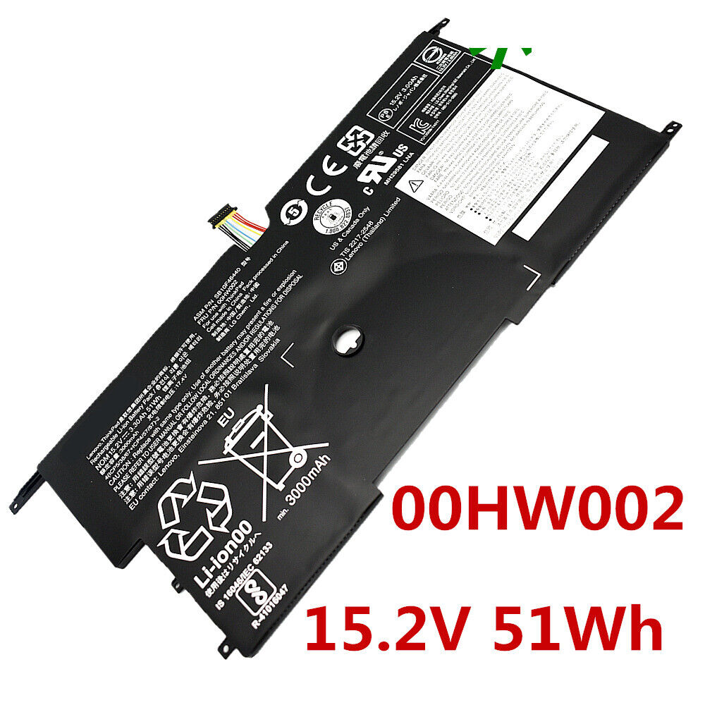 Pin dành cho Lenovo ThinkPad X1 00HW003 00HW002 Carbon Gen3 2015 Series