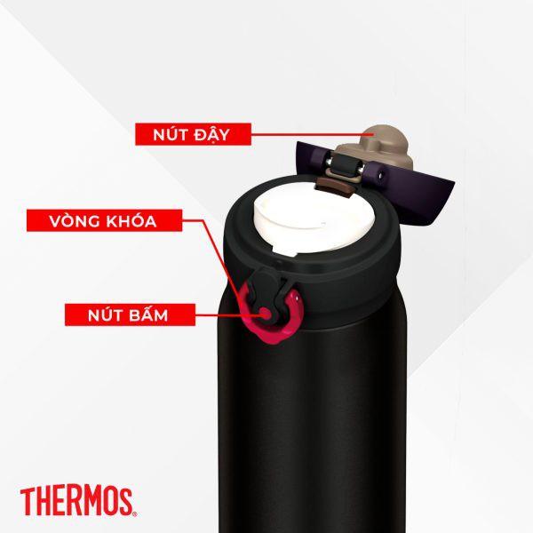 Bình giữ nhiệt Thermos nút bấm JNL-752 - Dung tích 750ml - Hàng chính hãng