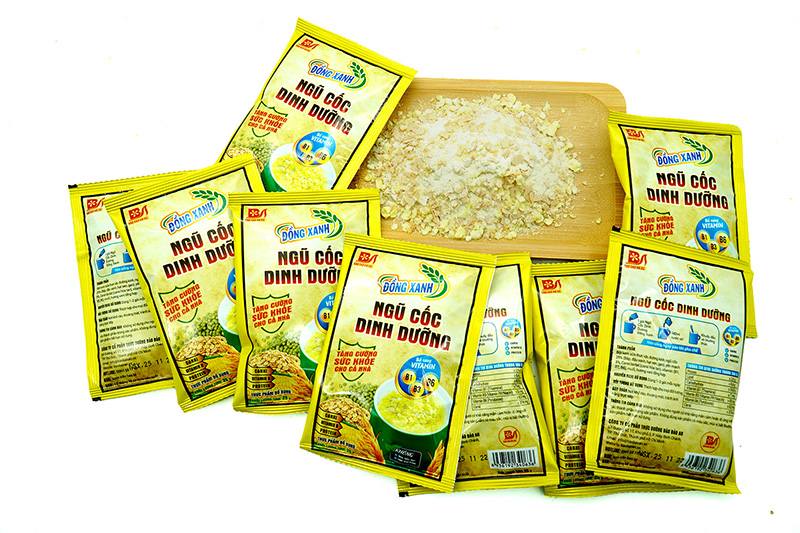 Bột Ngũ Cốc Dinh Dưỡng Đồng Xanh, gói x 25g