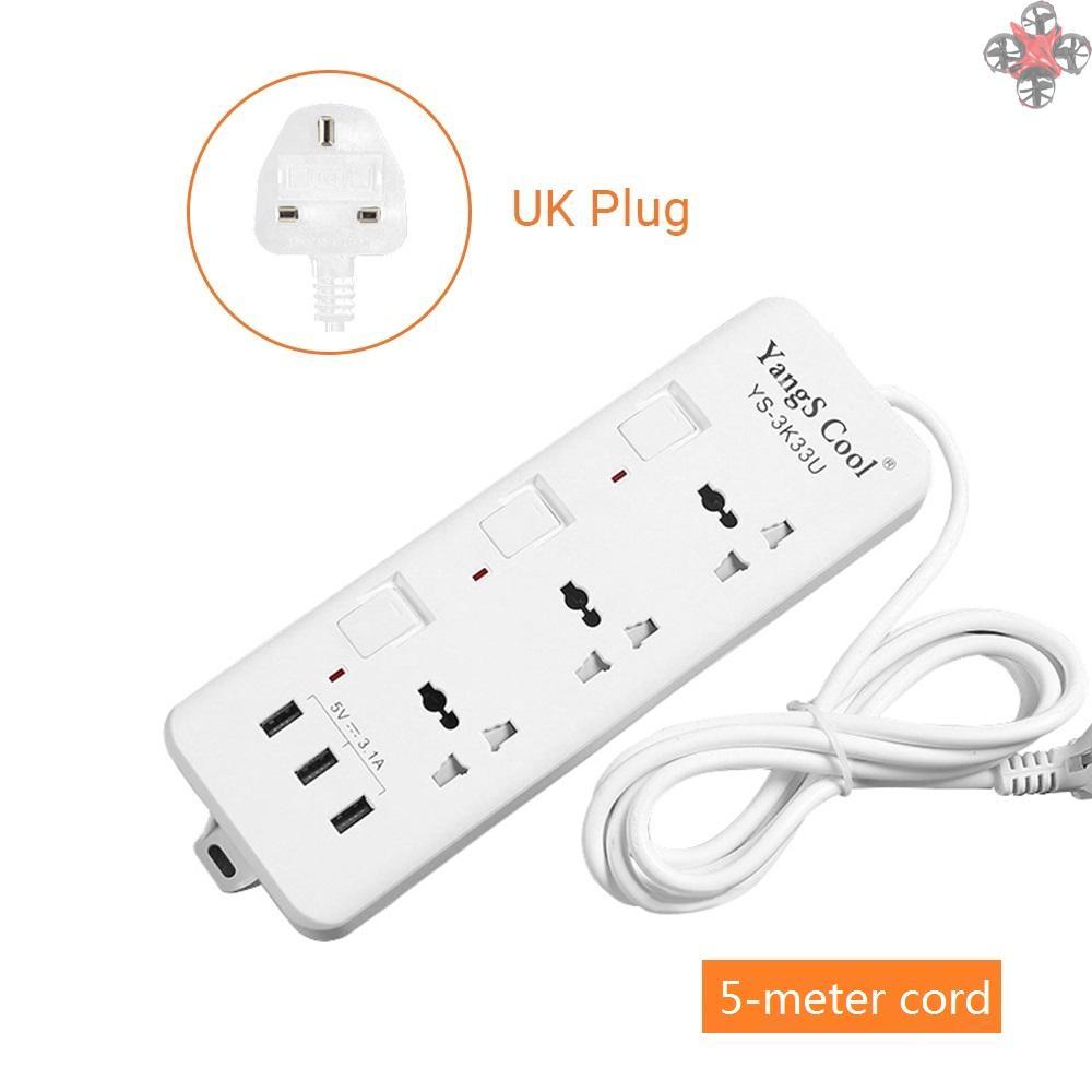Ổ Cắm Điện Có Cổng Usb 250v, 10a, 5m