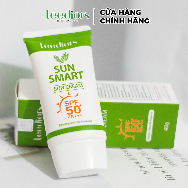 Kem chống nắng Leediors  Sun Smart SPF 50+ Bảo Vệ Da  LD01