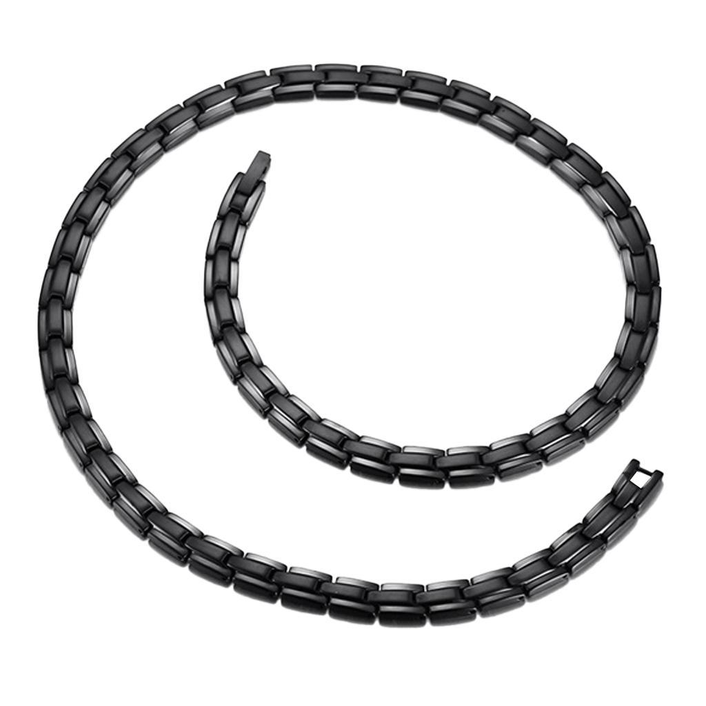Unisex Stainless Steel Necklace for Black