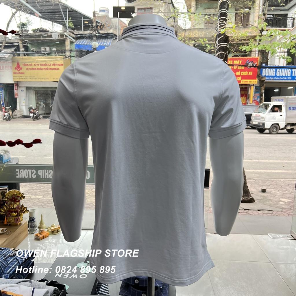 Áo Polo nam Owen chất Cotton thấm hút mồ hôi thoáng mát Mã APV231341