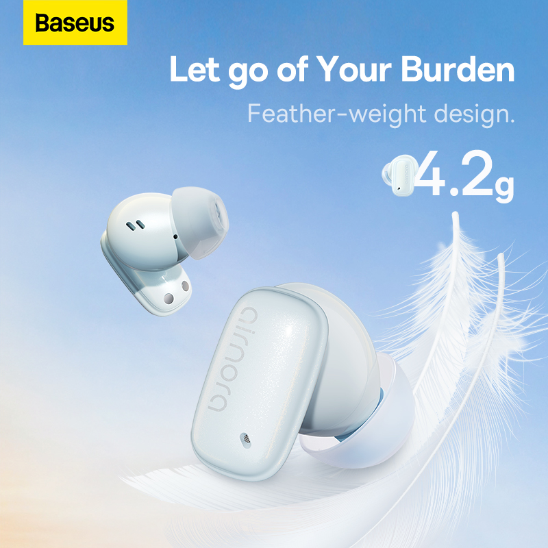 Tai Nghe Bluetooth OS-Baseus AirNora 2 True Wireless Earphones (Hàng chính hãng)