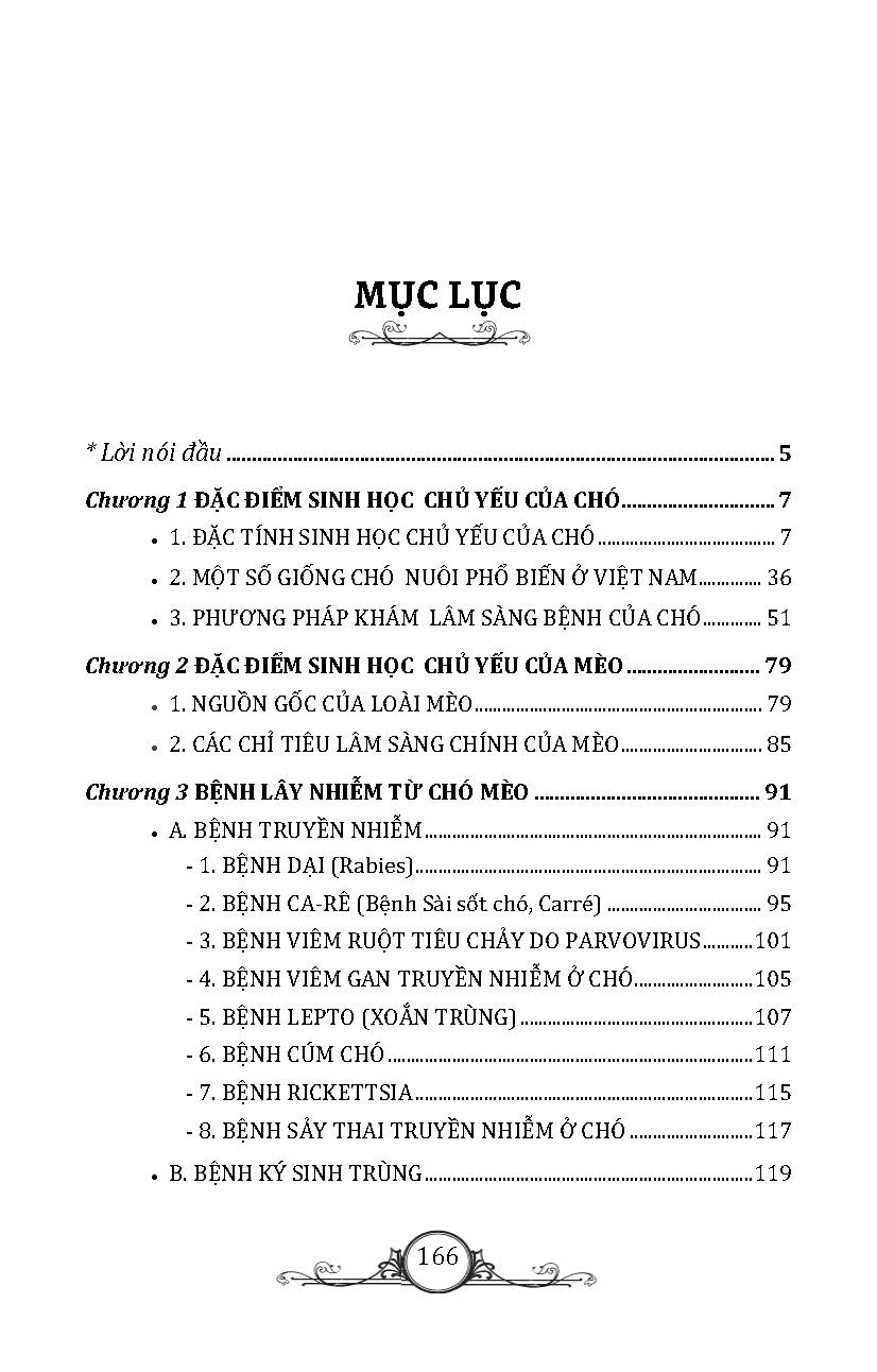 Nuôi Chó Mèo Và Nguy Cơ Lây Nhiễm Bệnh Từ Chó Mèo (Tái bản 2025)