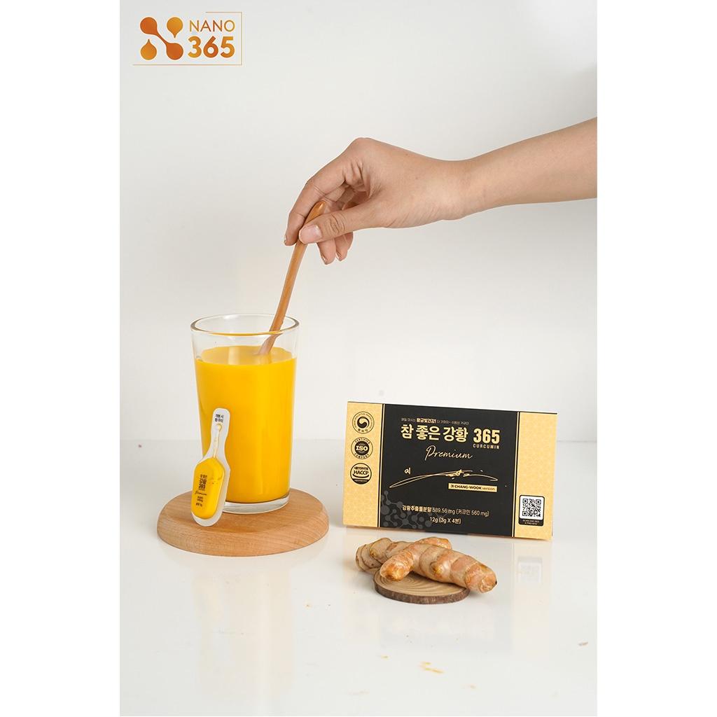 Sample 4 tuýp - Tinh Nghệ Nano 365 Premium Ji Chang Wook version