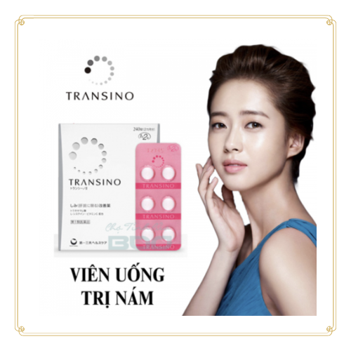 Viên uống Trị Nám Transino Whitening Nhật Bản 240 viên