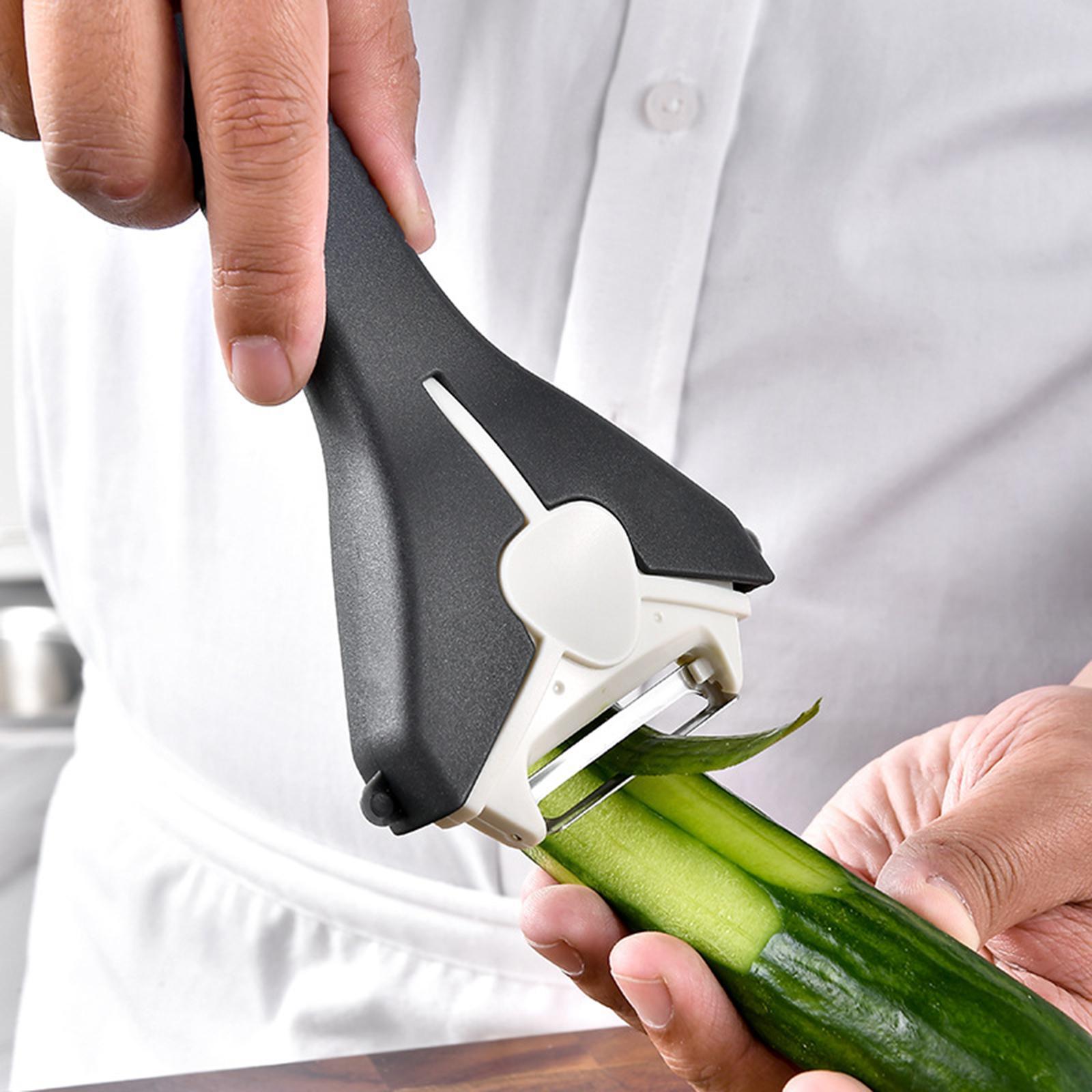 Vegetable Potato Peeler Slicer, Potato Julienne Peeler Fruit Peeler for Peeling Mandoline Cucumber Carrot Kitchen Gadget