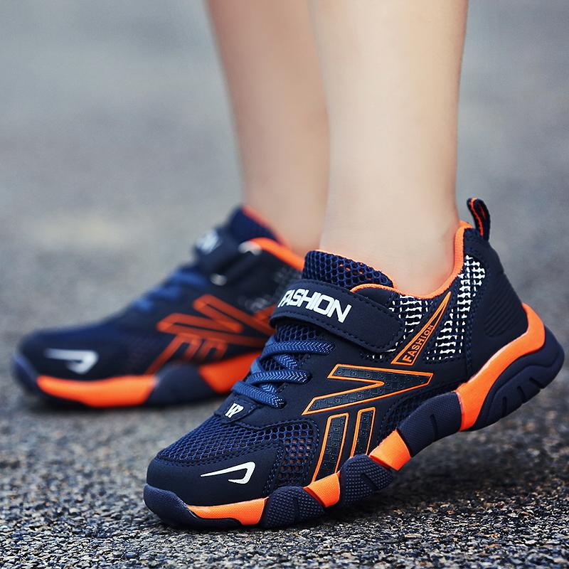 Trẻ em thoáng khí một đôi giày thể thao mùa hè Color: Blue Shoe Size: 34