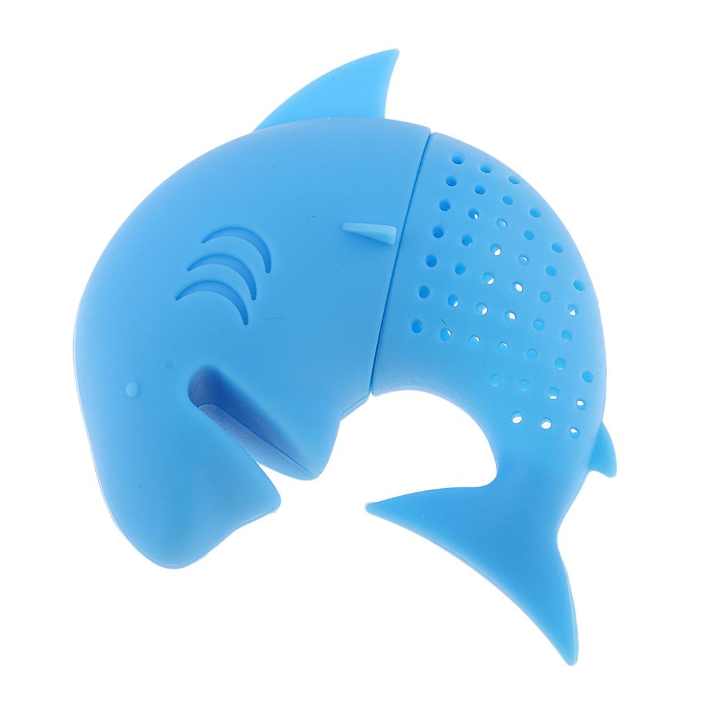Tea Ball Silicone Tea Shark Shape Tea Diffuser