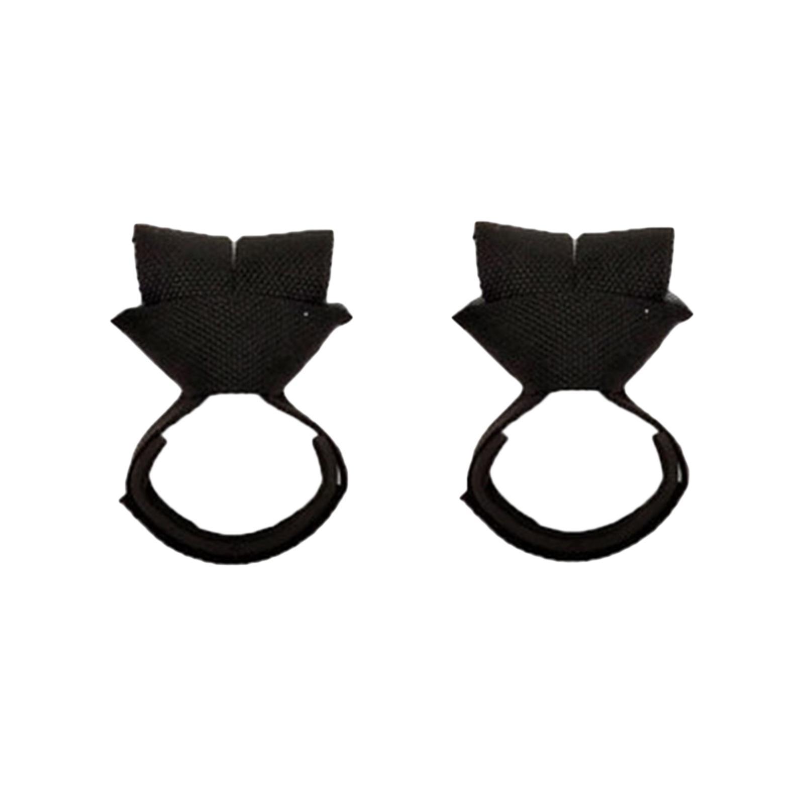 2x Gym Lifting Straps Wrist Lifting Straps Deadlift Straps Men Women Hand Grips Wrist Support for Fitness Exercise Deadlifts Gym Accessories