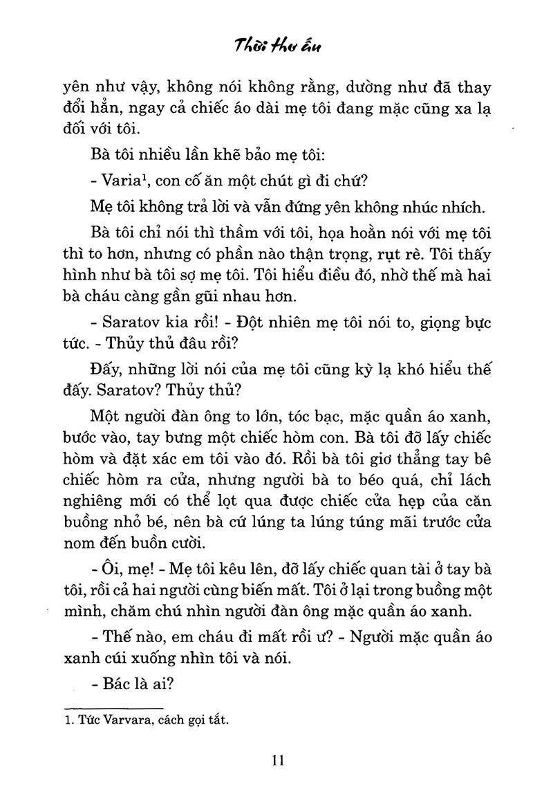 Sách Thời Thơ Ấu (Tái Bản)