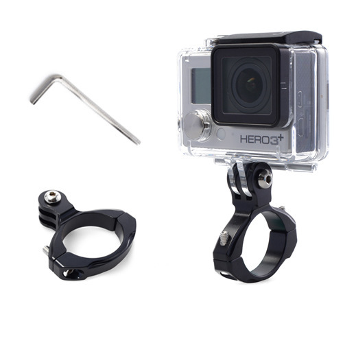Khung kim loại gắn ghi đông xe cho máy quay hành động GoPro, Sjcam, Yi Action, Osmo Action - Mẫu 2