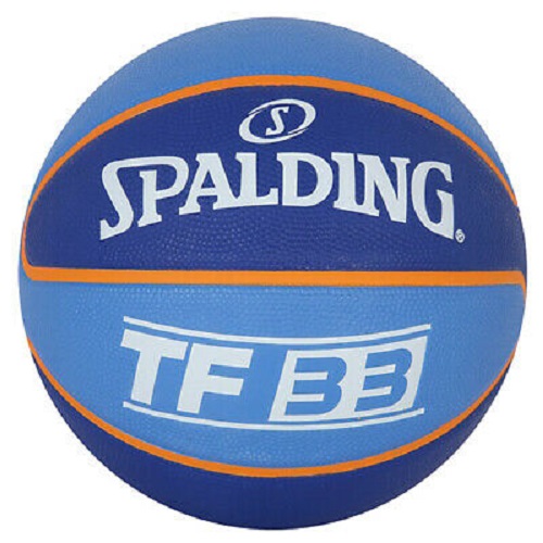 Quả bóng rổ Spalding NBA 3X 83-002Z - tặng kim bơm bóng và túi lưới đựng bóng