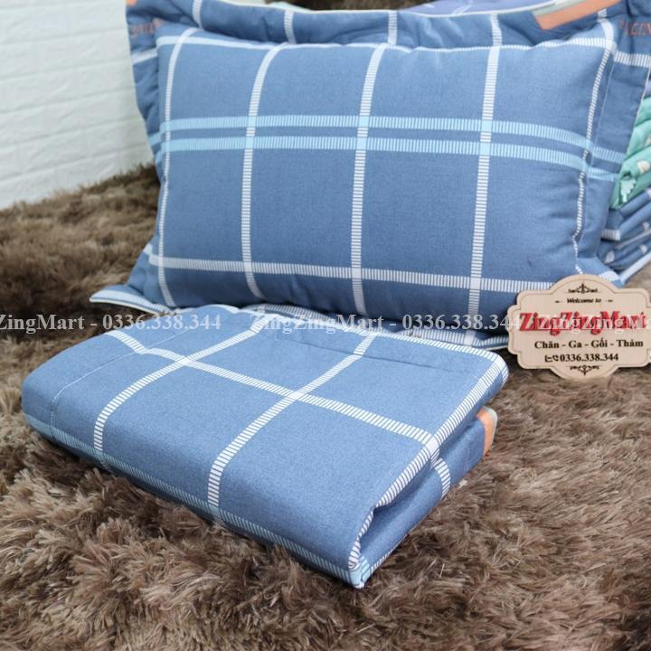 Vỏ Gối Đầu Cotton Hàn Quốc Loại Dày Đẹp Có Lót Bông - Kích Thước 45cm x 65cm