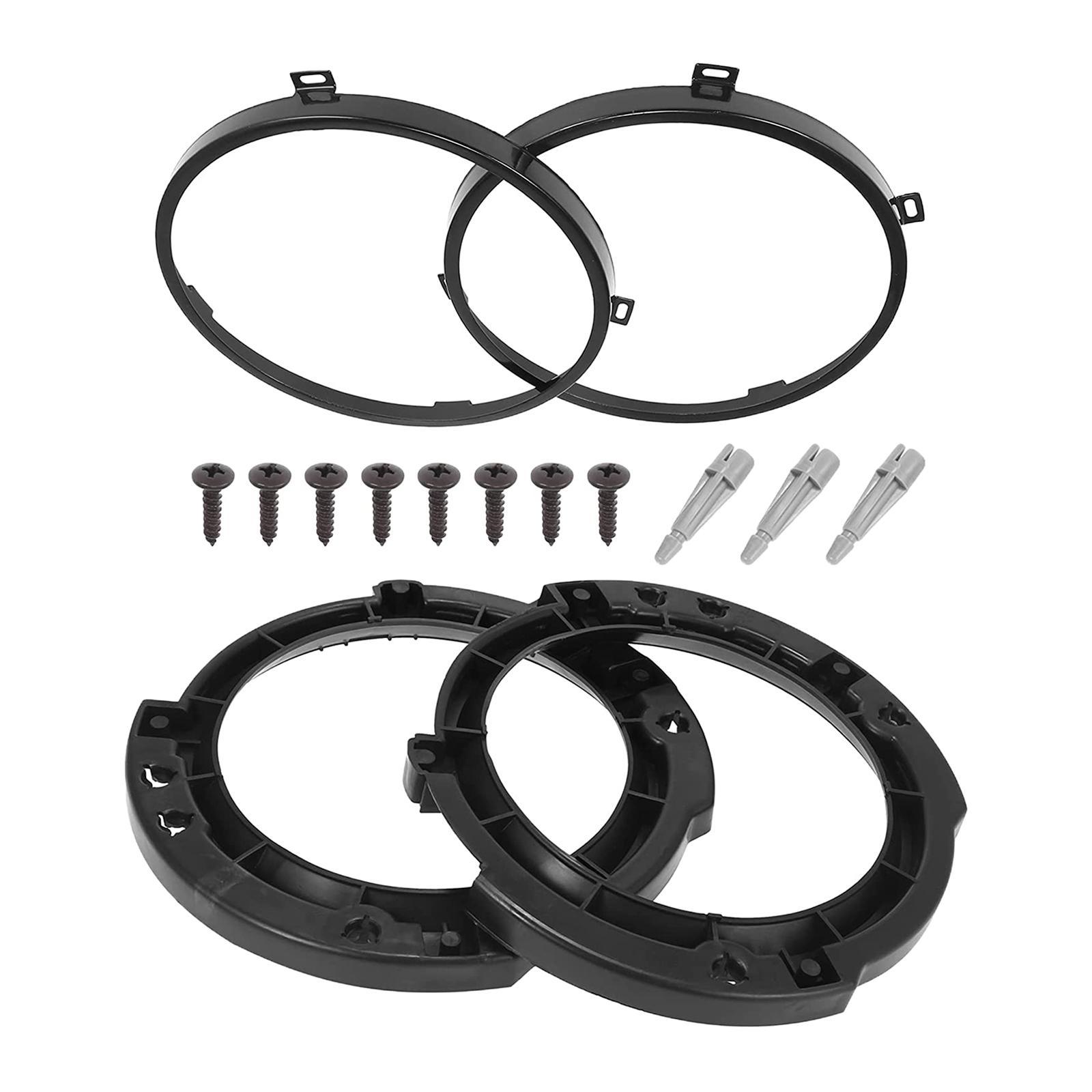 2 Pieces ,Headlight Bracket ,Interior Decoration ,Round Accessory Mounting Retaining Set Replacement Easy to Install Wear Resistant Sturdy