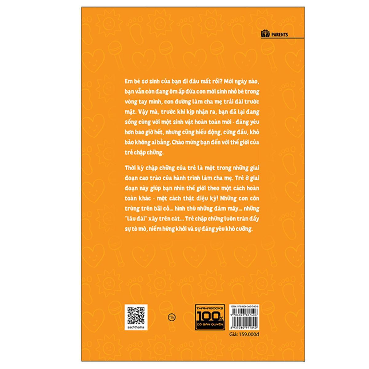 Sách - Khủng Hoảng Tuổi Chập Chững - Dành Cho Cha Mẹ Có Con Từ 1 - 4 Tuổi - Thái Hà Books