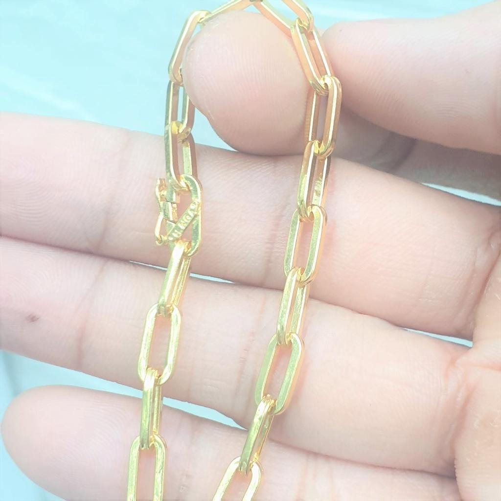 Lắc Tay Xích Vuông Cao Cấp Vonfram- Dùng vĩnh viễn không phai màu không kiêng mồ hôi