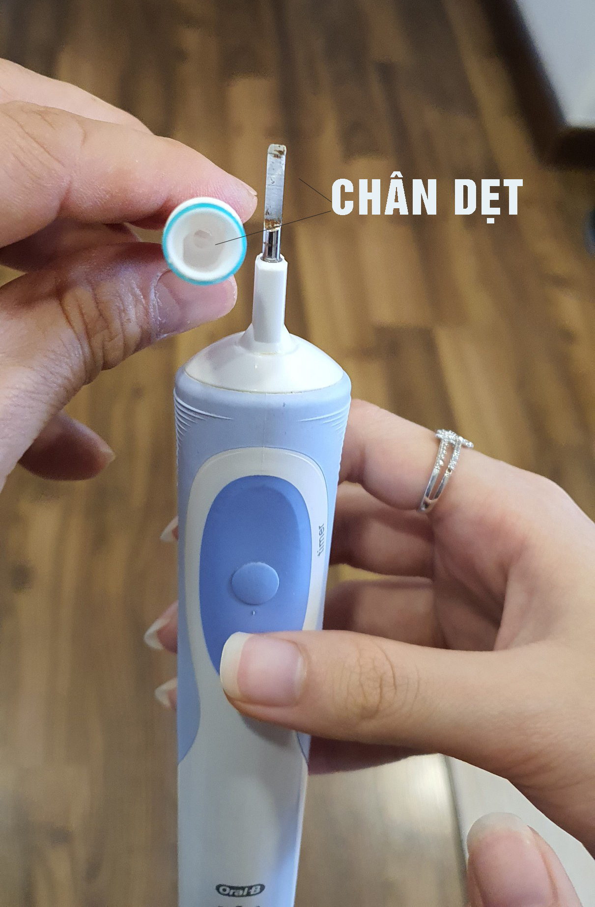 Cho máy Oral B, Bộ 4 đầu bàn chải điện Dan House EB-17B– Cho răng sáng trắng, đánh tan cặn bám – Xuất xứ: Đức