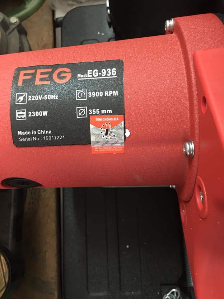 MÁY CẮT SẮT 2300W 155MM FEG 936 - HÀNG CHÍNH HÃNG