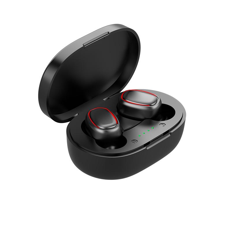 Mini TWS Bluetooth 5.0 HD Gọi Tai Nghe Không Dây Cảm Ứng Điều Khiển Chơi Game Thể Thao Chống Thấm Nước Tai Nghe Nhét Tai Có Mic