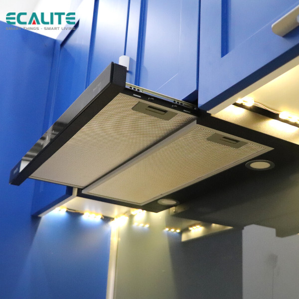 Máy Hút Mùi Âm Tủ Ecalite EH-AT700T - Công Suất Hút Mạnh 750 m3/h - Điều Khiển Cảm Ứng - Hàng Chính Hãng