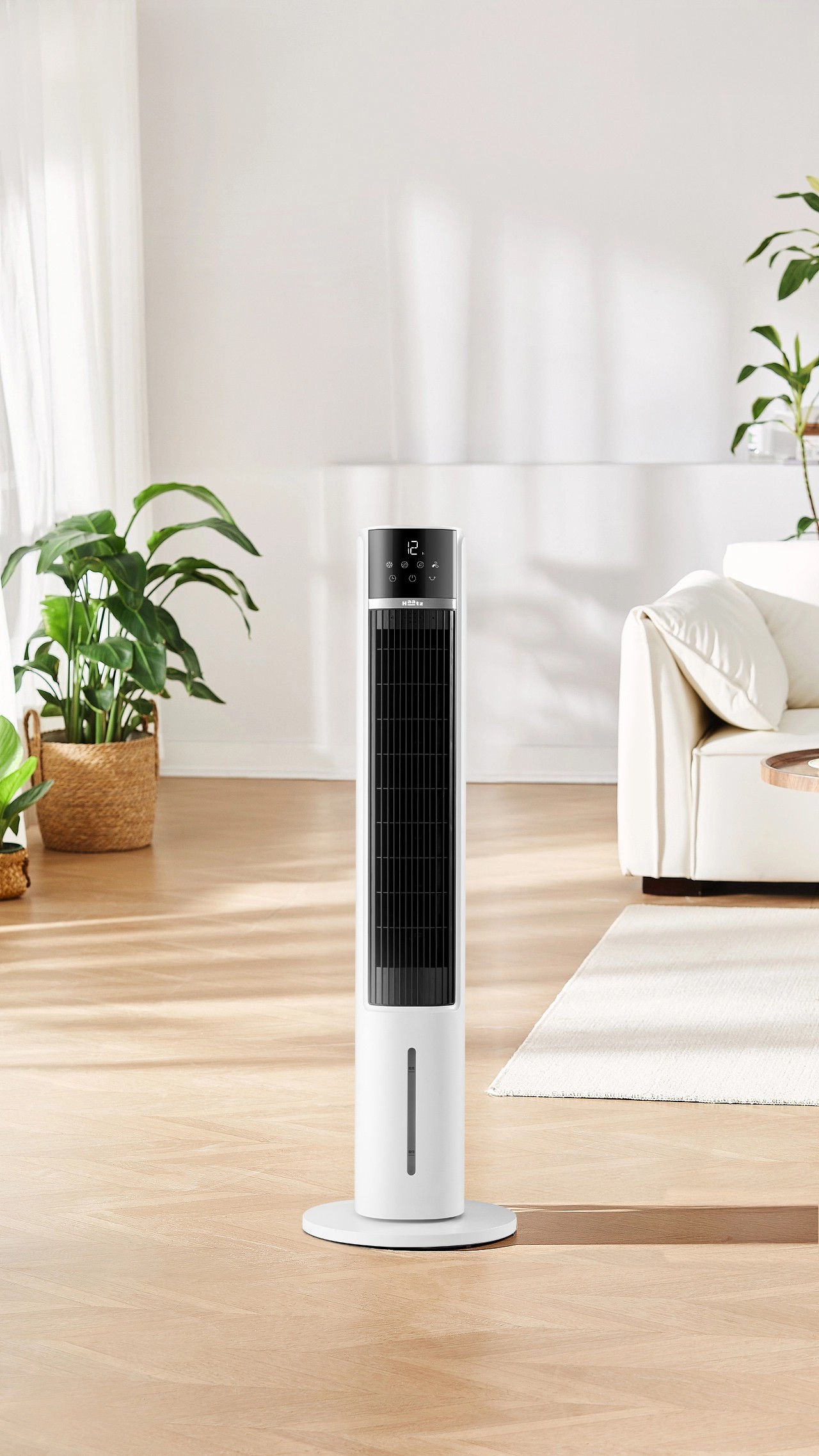 (MODEL NEW 2026) Máy Làm Mát Lọc Khí Ion Âm Haatz HydroIon Breeze Cooler HBC350 Quạt Tháp Haatz Điều Khiển Từ Xa - Hàng Chính Hãng