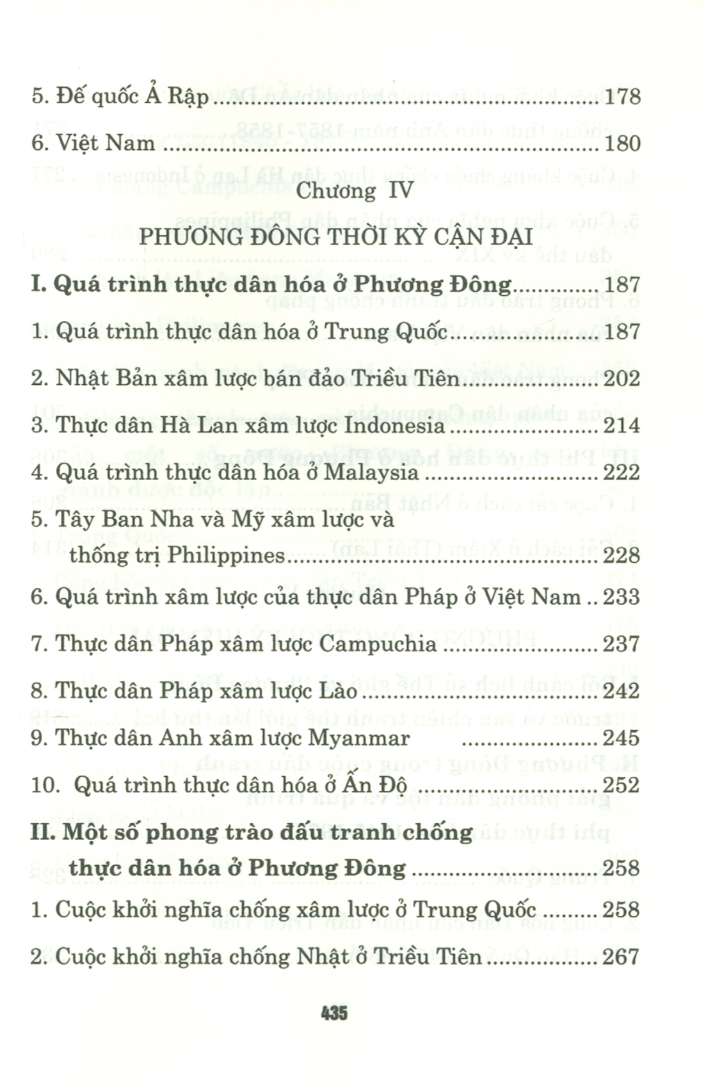 LỊCH SỬ PHƯƠNG ĐÔNG