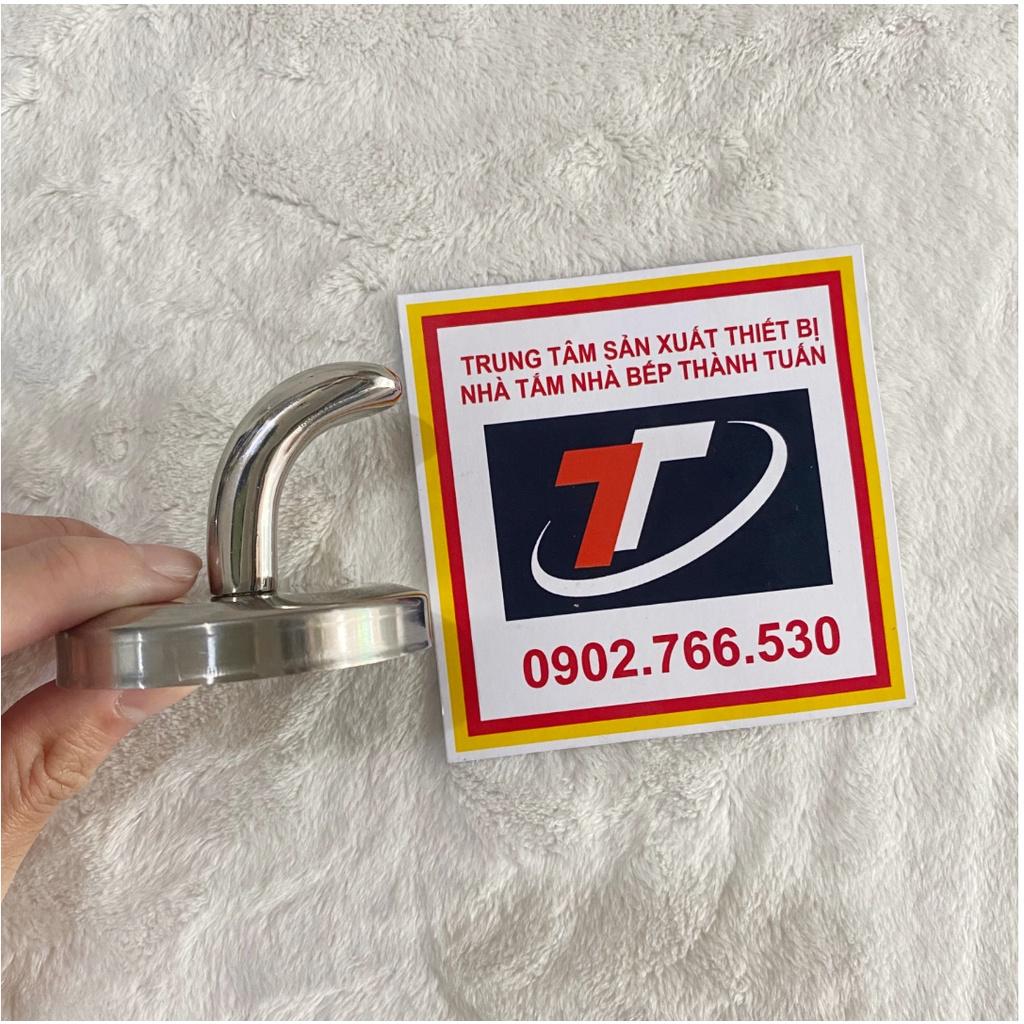 Móc áo đơn pát tròn inox 304, TT-030