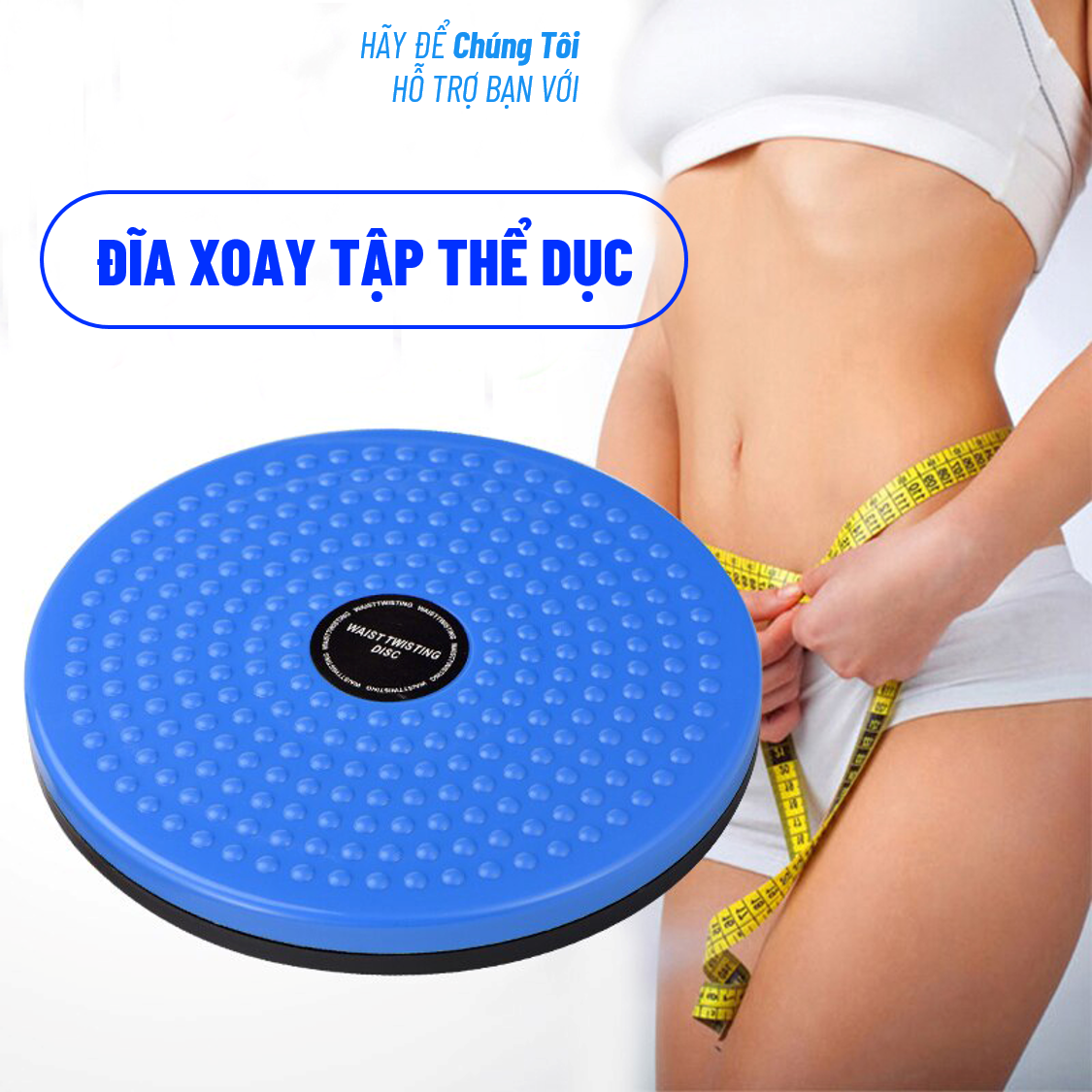 Đĩa xoay eo 360 độ FLAFA  Tập Thể Dục Tại Nhà, Đốt Mỡ Thừa Thon Gọn Vòng Eo