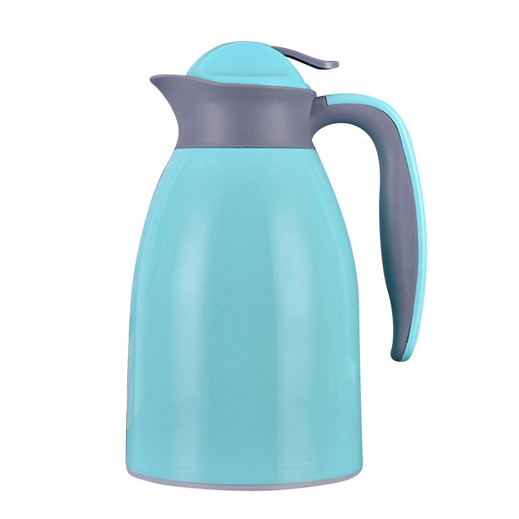 1.0-1.9L High Quality Insulation Pot Vacuum Water Kettle Thermal Bottles Glass Interior