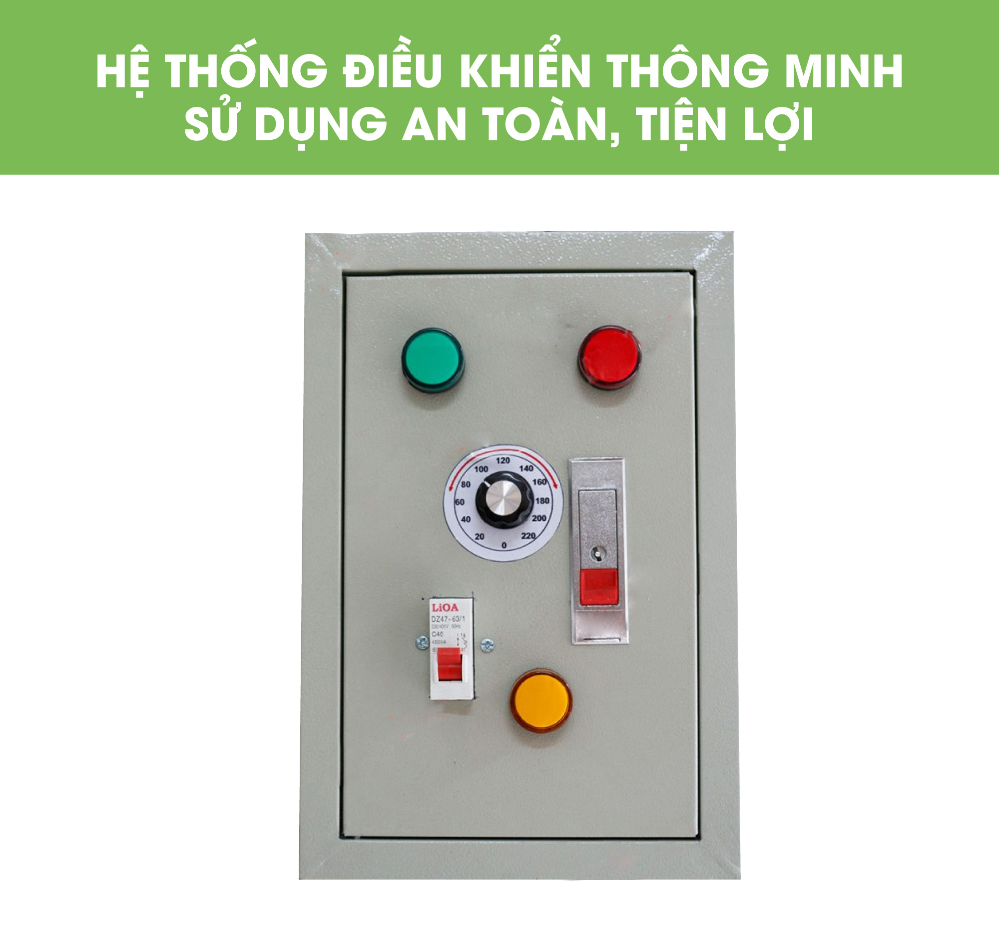 Nồi nấu sữa đậu nành công nghiệp 80L - Nấu sữa thơm, không bị đóng cặn - Hàng chính hãng