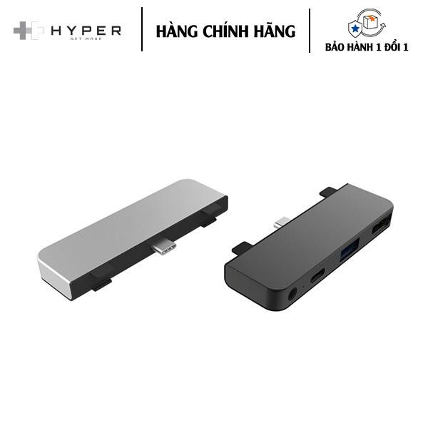 [HÀNG CHÍNH HÃNG] CỔNG CHUYỂN ĐỔI CHUYÊN DỤNG CHO IPAD PRO 4 IN 1 HDMI 4K/30HZ USB-C HUB HYPERDRIVE