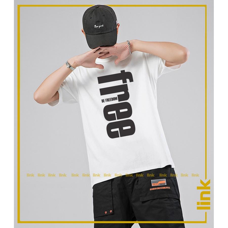 Áo thun nam tay lỡ FREE độc lạ unisex