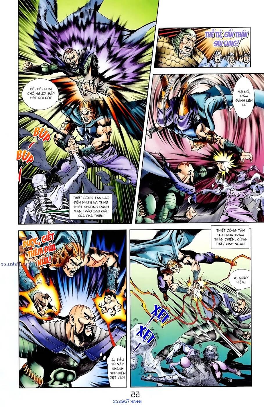 thiên tử truyền kỳ 1 - cơ phát khai chu bản chapter 97 12