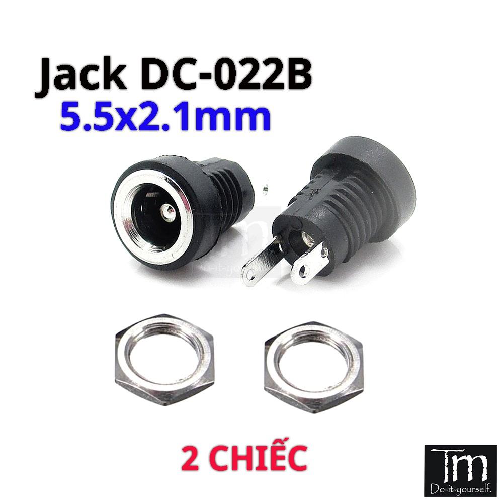 2 Chiếc Jack Nguồn DC-022B 5.5*2.1mm