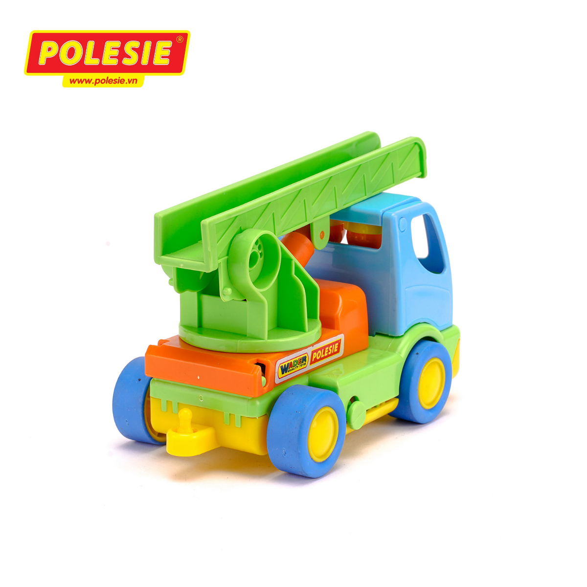 Xe Tải Cứu Hỏa Hali Đồ Chơi, Đồ Chơi Giáo Dục Châu Âu, An Toàn, Phát Triển Tư Duy Sáng Tạo Cho Bé - Polesie Toys 3225