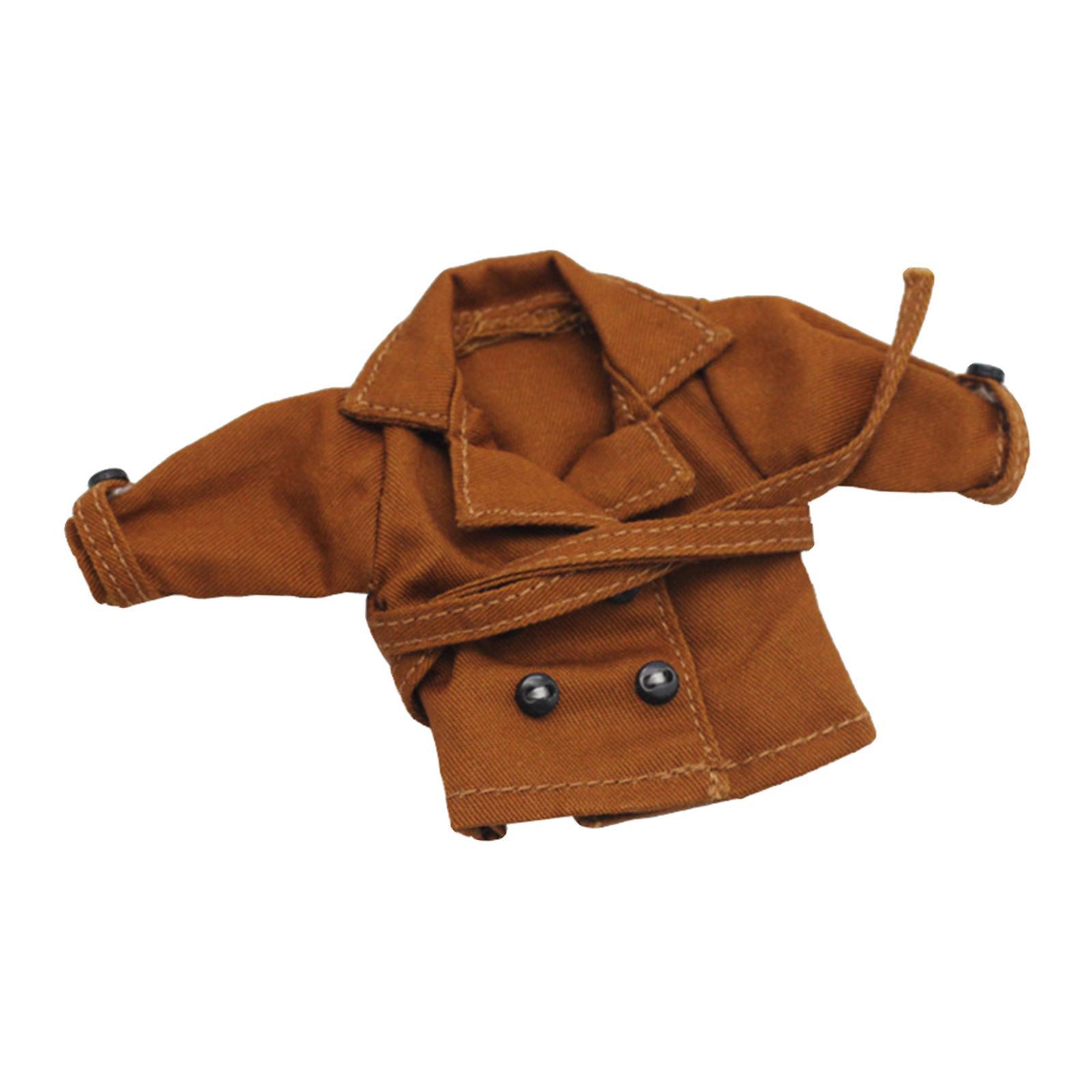 Doll Outerwear Doll Accessories Doll Jacket Bodysuit for 1:12 BJD Doll