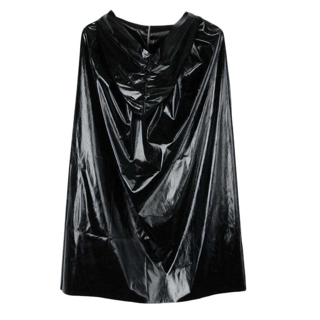 Unisex Kids Full Length Hooded Robe Cloak Cape for Halloween Cosplay Costume