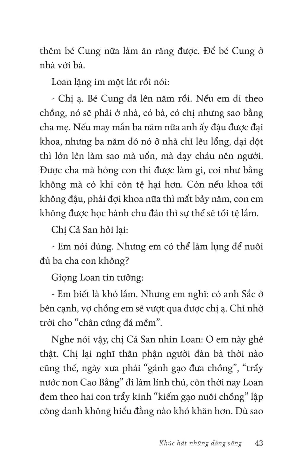 Sách Khúc Hát Những Dòng Sông