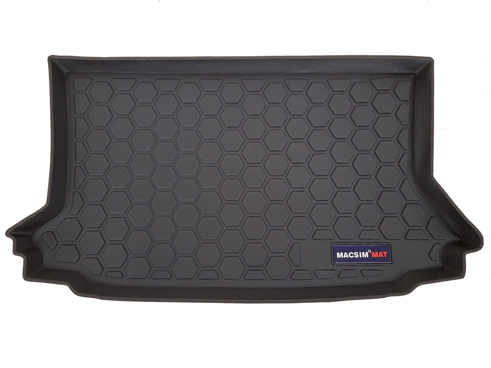 Thảm lót cốp xe ô tô Ford Ecosport 2013-2017 nhãn hiệu Macsim chất liệu TPV cao cấp màu đen (143)
