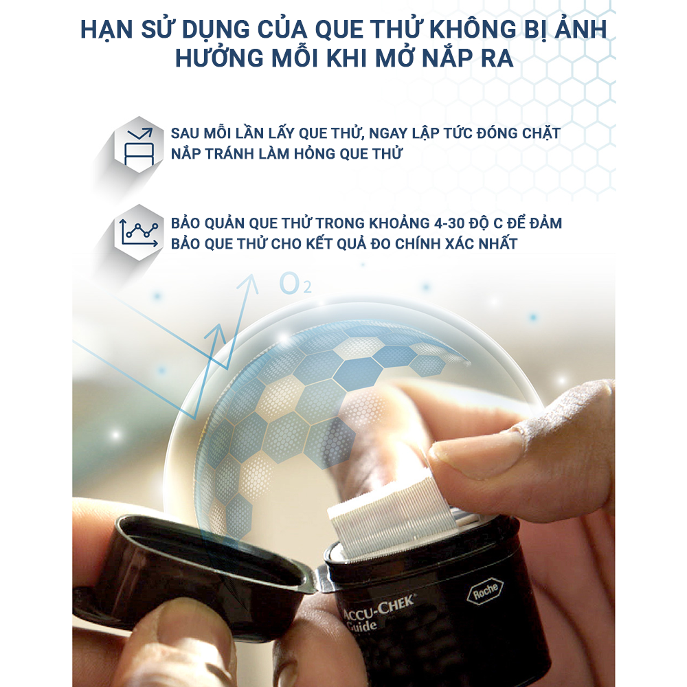 Hộp 50 Que Thử Đường Huyết ACCU-CHEK Guide