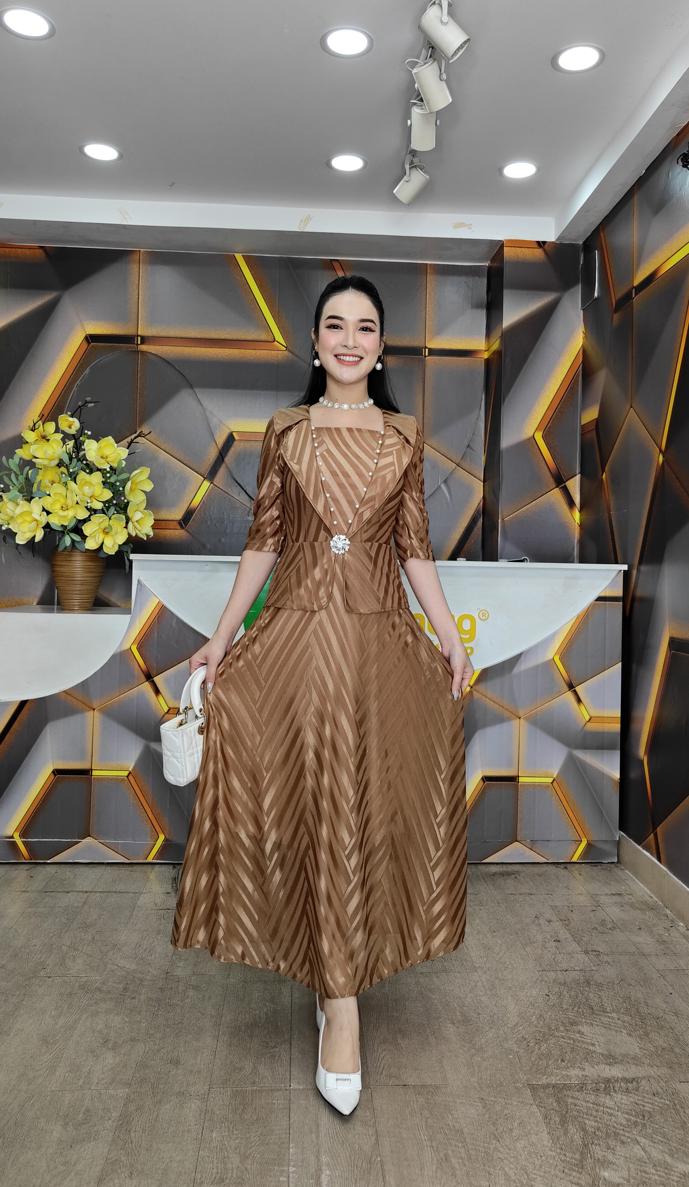 Đầm vest - Y1756 - Thương hiệu Zonbig