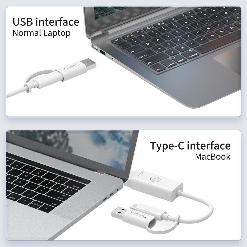 Đầu chuyển đổi IINE USB/ Type-C cho máy chơi game Nintendo Switch