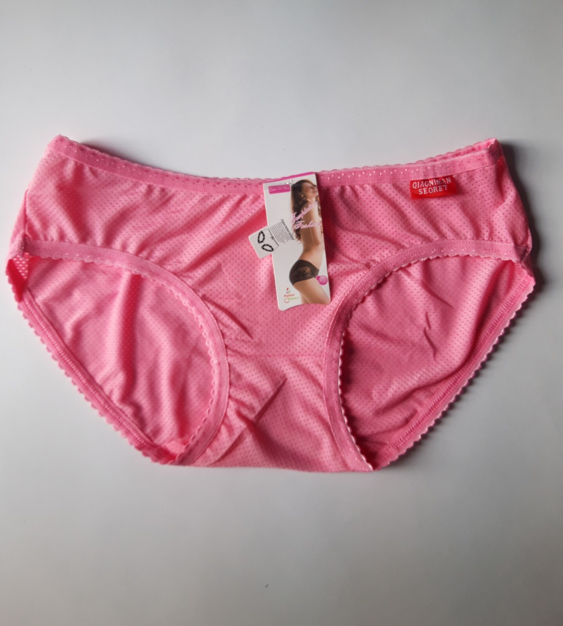 Combo 5 Quần Lót Nữ Cotton Thái Thông Hơi Cao Cấp – Phom Đơn Giản - Trang Nhã - Phù Hợp Mọi Lứa Tuổi - Giao Màu Ngẫu Nhiên + Tặng kèm set 5 dây cột tóc xinh xắn